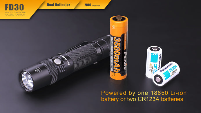 Fenix 360° Rotary Focusing Flashlight