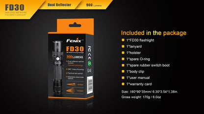 Fenix 360° Rotary Focusing Flashlight