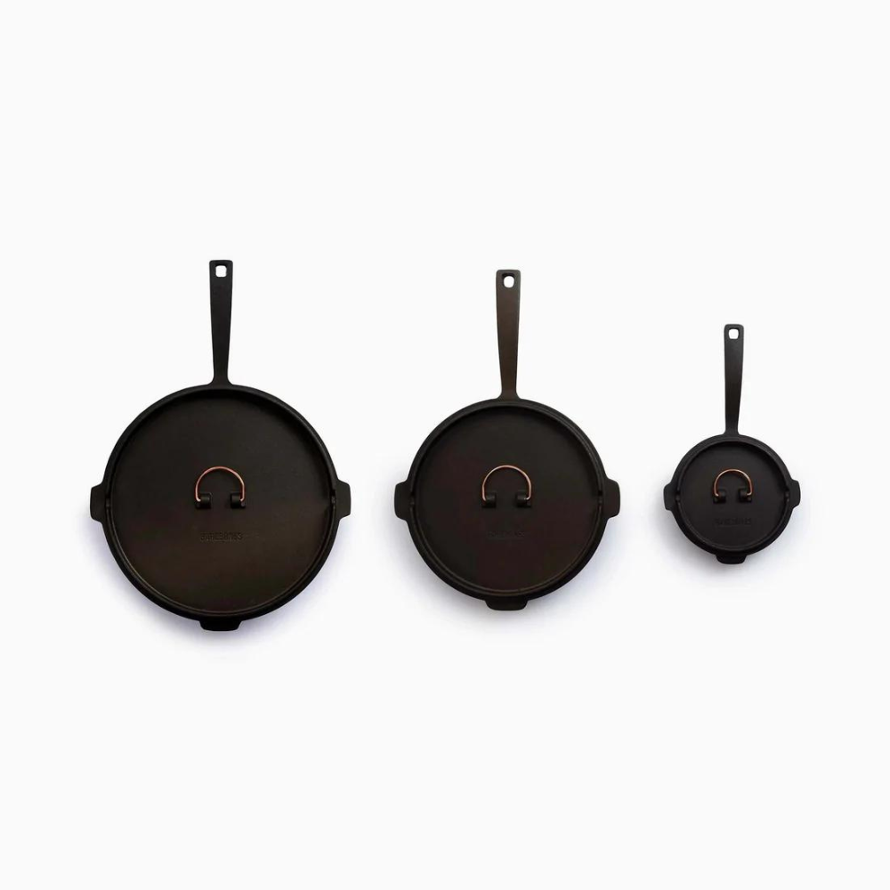 Barebones 12" All in One Cast Iron Skillet