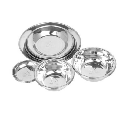 KZM Stainless Tableware Set 22P