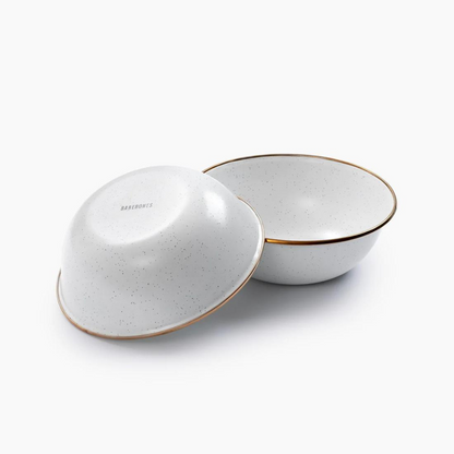 Barebones Enamel Bowl - Set of 2