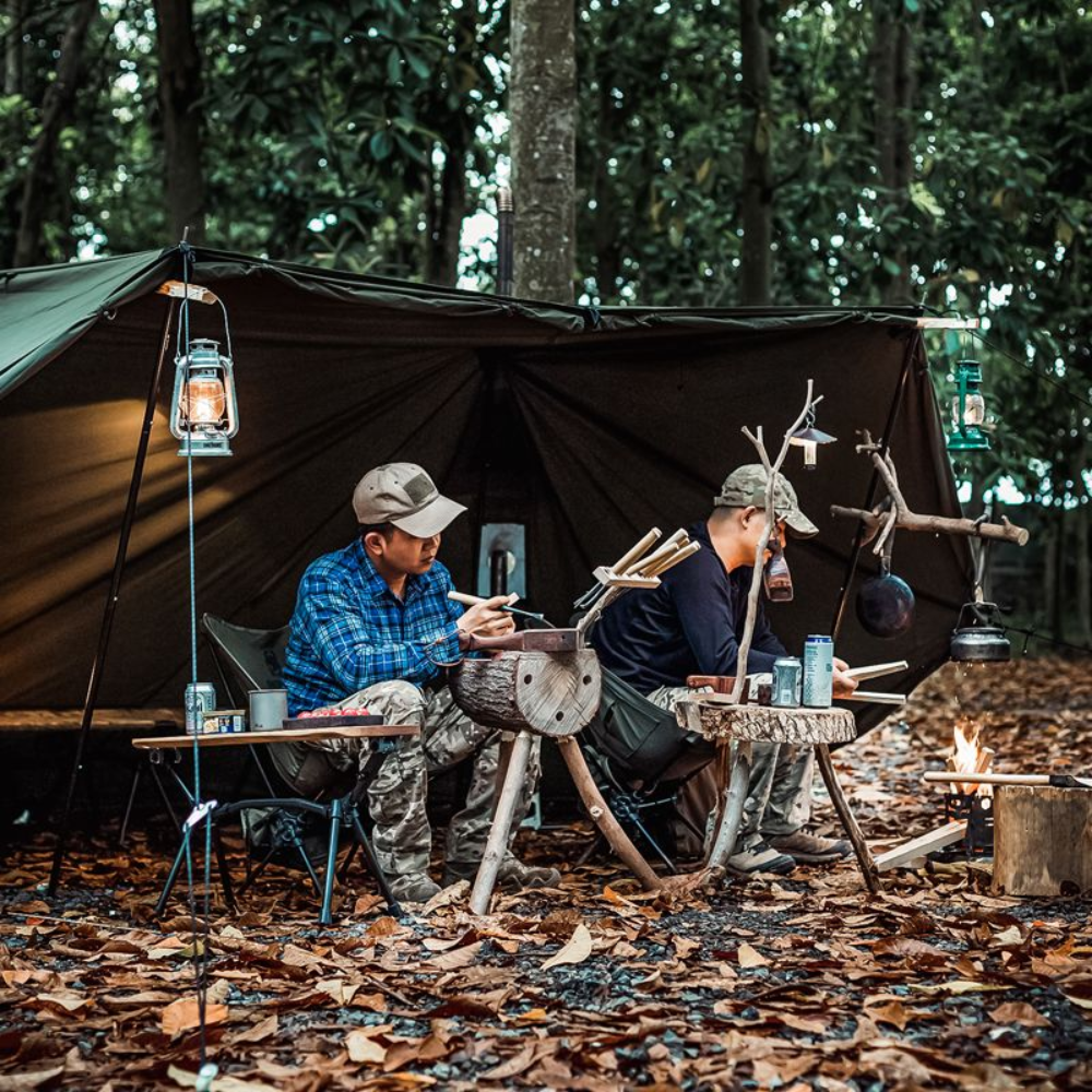 OneTigris Roc Shield Bushcraft Tent TC Version - Ranger Green