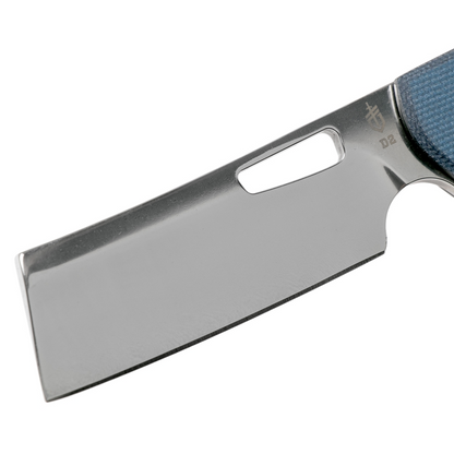 Gerber Flatiron D2 Micarta Blue