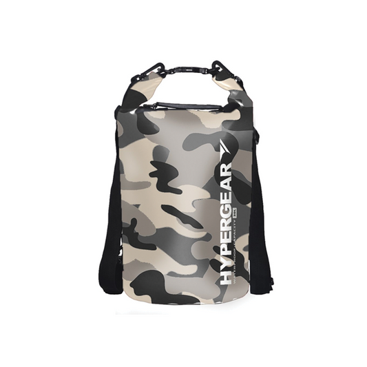 Hypergear 20L Dry Bag - Camo Grey Alpha