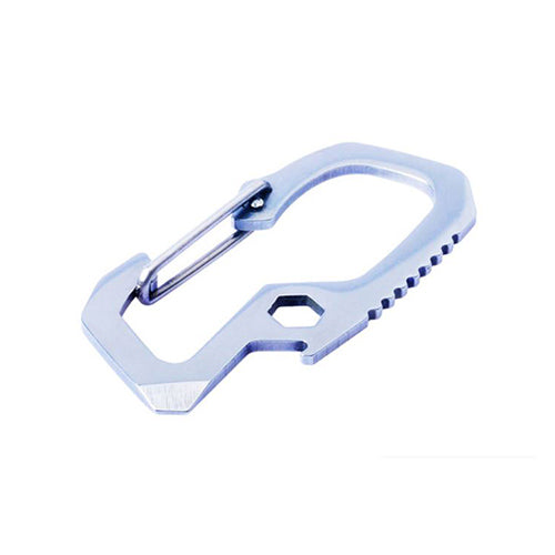 Munkees Multi-Function Stainless Carabiner