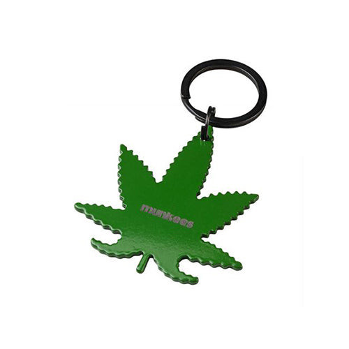 Munkees Stainless Bottle Opener – Cannabis Leaf