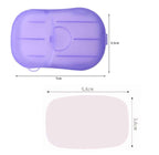 Travel Disposable Soap Tablets Boxed Soap Paper Portable Hand Washing Tablets Travel Carry Soap Paper