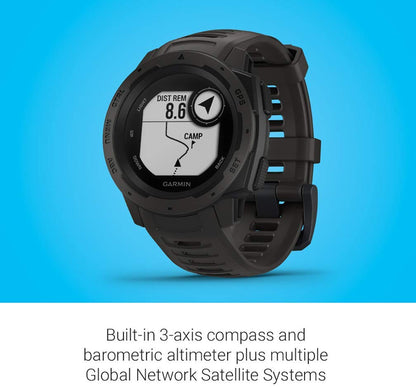 Garmin Instinct GPS Smartwatch - Graphite