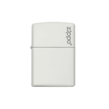 Zippo 214ZL White Matte With Zippo Logo - Refillable Windproof Lighter