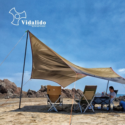 Vidalido Large Butterfly Tarp Black