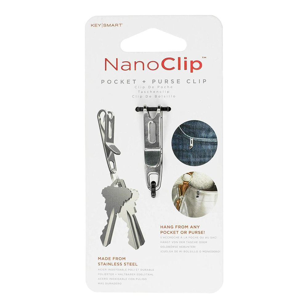 Keysmart Nano Clip Stainless Steel