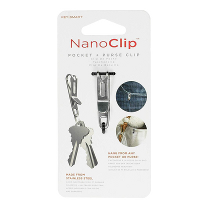 Keysmart Nano Clip Stainless Steel