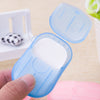 Travel Disposable Soap Tablets Boxed Soap Paper Portable Hand Washing Tablets Travel Carry Soap Paper