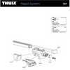 Thule Rapid System 757-860 - Car Accessories Roof Racks