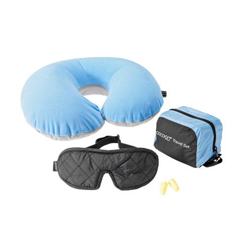 Cocoon Travelset Ultralight -Light Blue/black