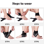 Adjustable Elastic Ankle Support Guard Sport