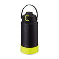 Peacock 1.5L One Touch Sports Bottle With Handle
