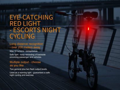 Fenix BCO5R Multifunctional Rechargable Bicycle Tail Light
