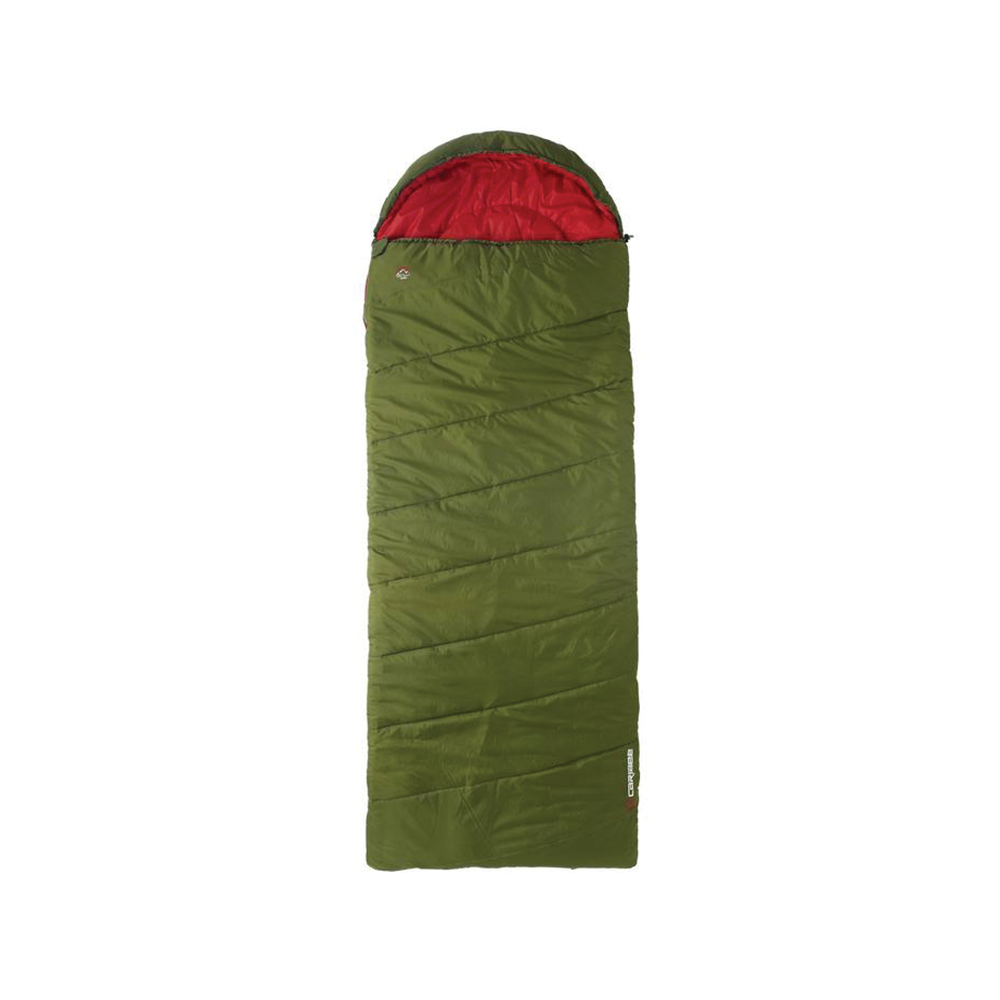 [New] Caribee Blaze Jumbo Sleeping Bag Presto Green - Camping Bed Sleeping Bag