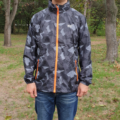 Mac In A Sac Edition - Unisex Waterproof Packable Camo Jacket Windbreaker