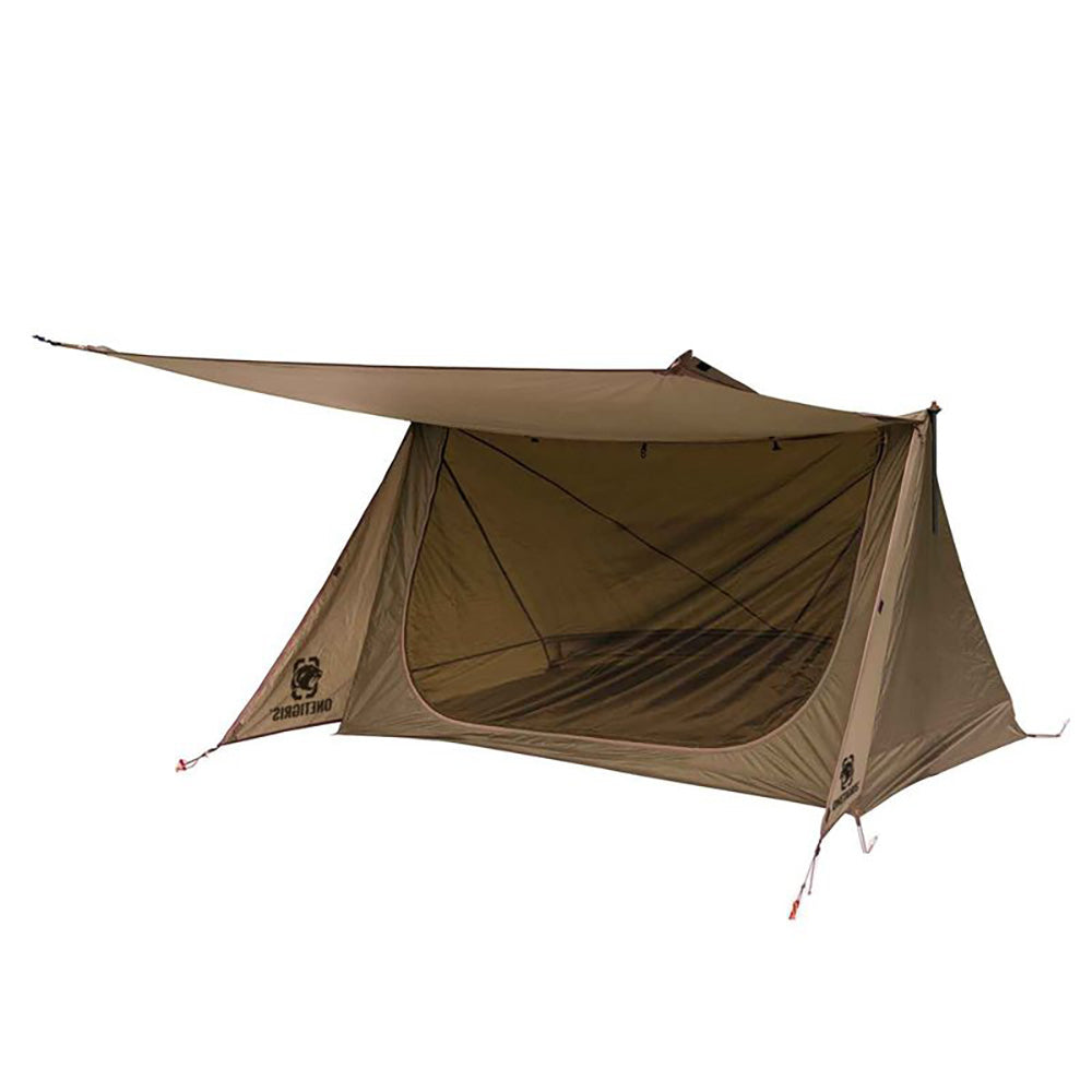 OneTigris Backwoods Bungalow Ultralight Bushcraft Shelter - Coyote Brown