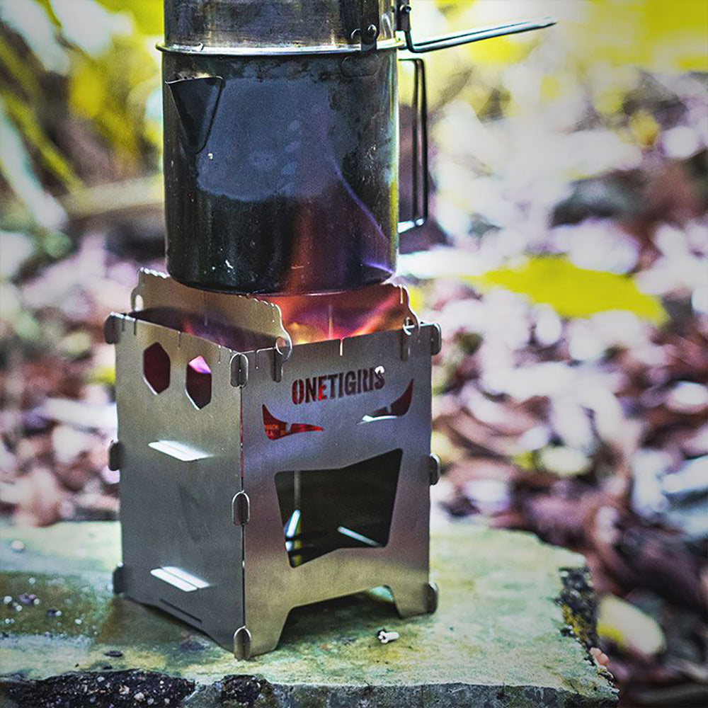 OneTigris Rocuboid Splicing Stove Stainless Steel