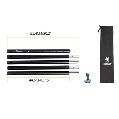 OneTigris Tent Pole Set Black