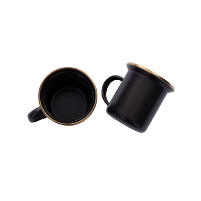 Barebones Enamel Espresso Cup - Set of 2