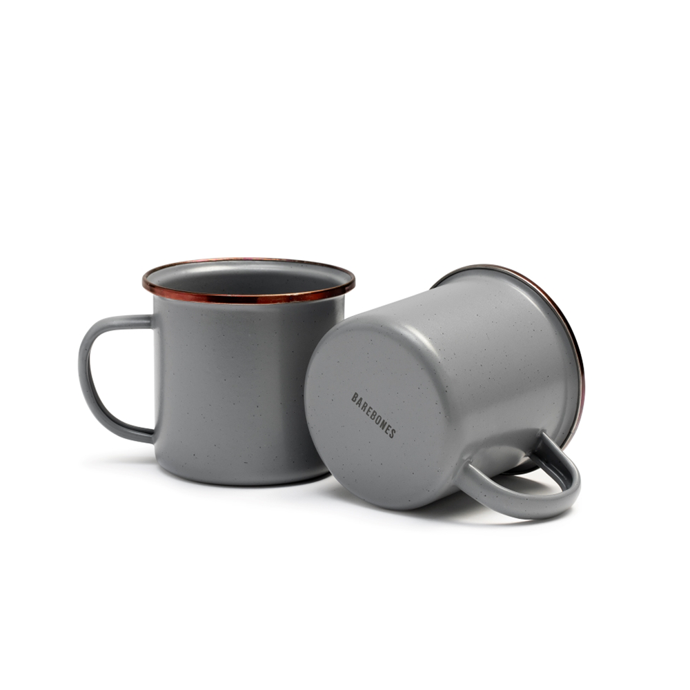 Barebones Enamel Cup - Set of 2