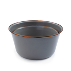 Barebones Enamel Mixing Bowl Slate - set of 2