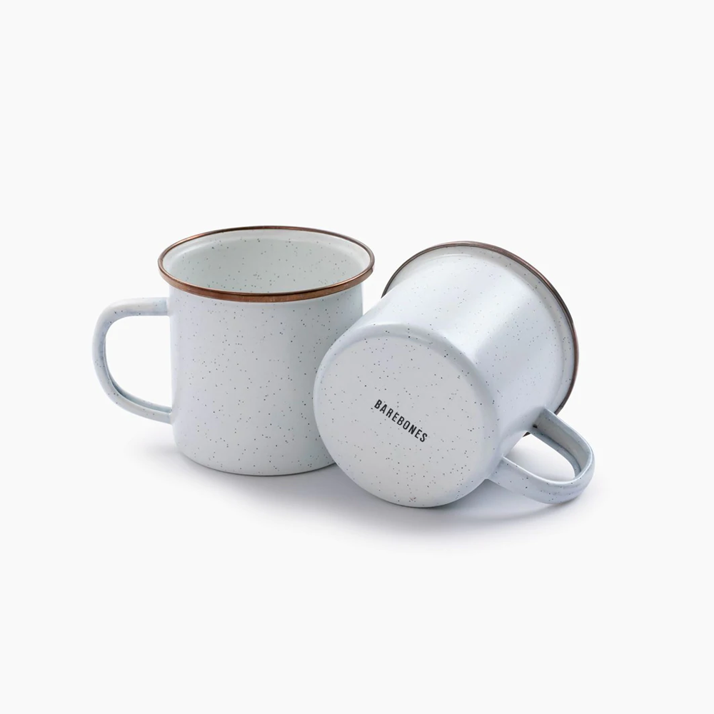 Barebones Enamel Cup - Set of 2