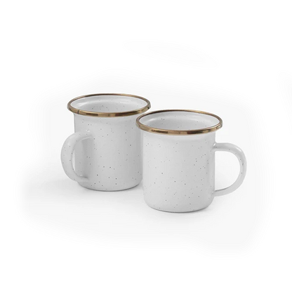 Barebones Enamel Cup - Set of 2