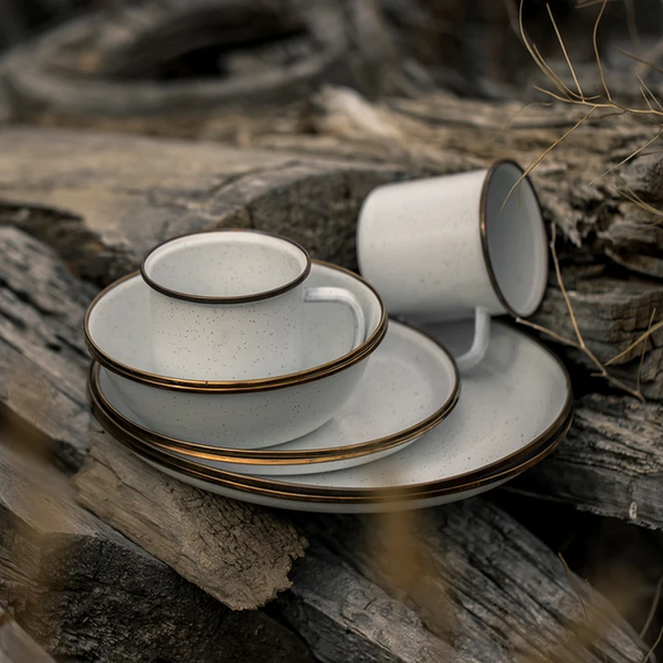 Barebones Enamel Cup - Set of 2