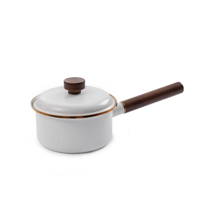 Barebones Enamel Saucepan