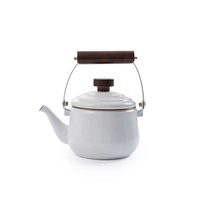 Barebones Enamel Teapot