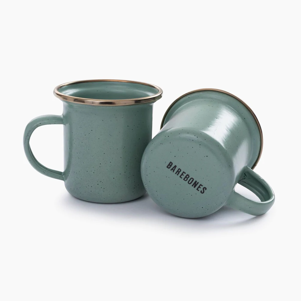 Barebones Enamel Espresso Cup - Set of 2