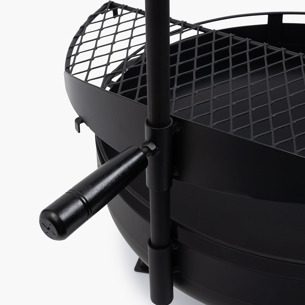 Barebones Cowboy Fire Pit Grill - 23"