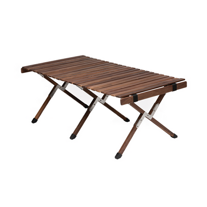 Camp Leader Large Wooden Egg Roll Table