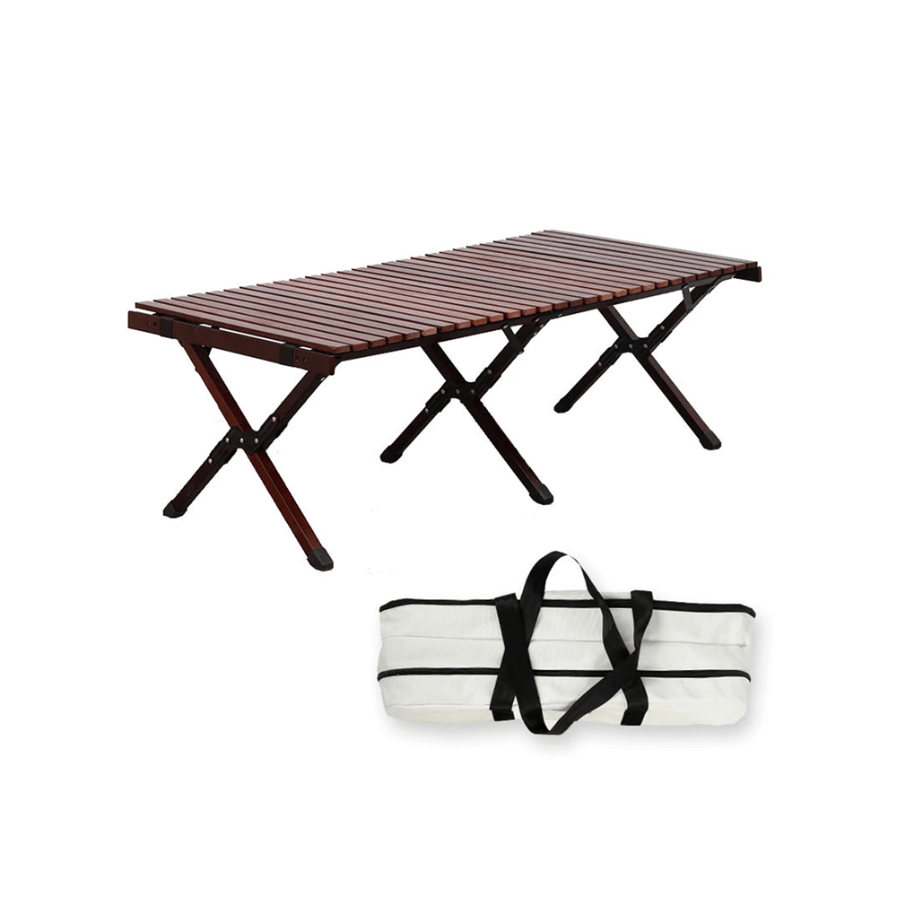 Camp Leader Large Wooden Egg Roll Table