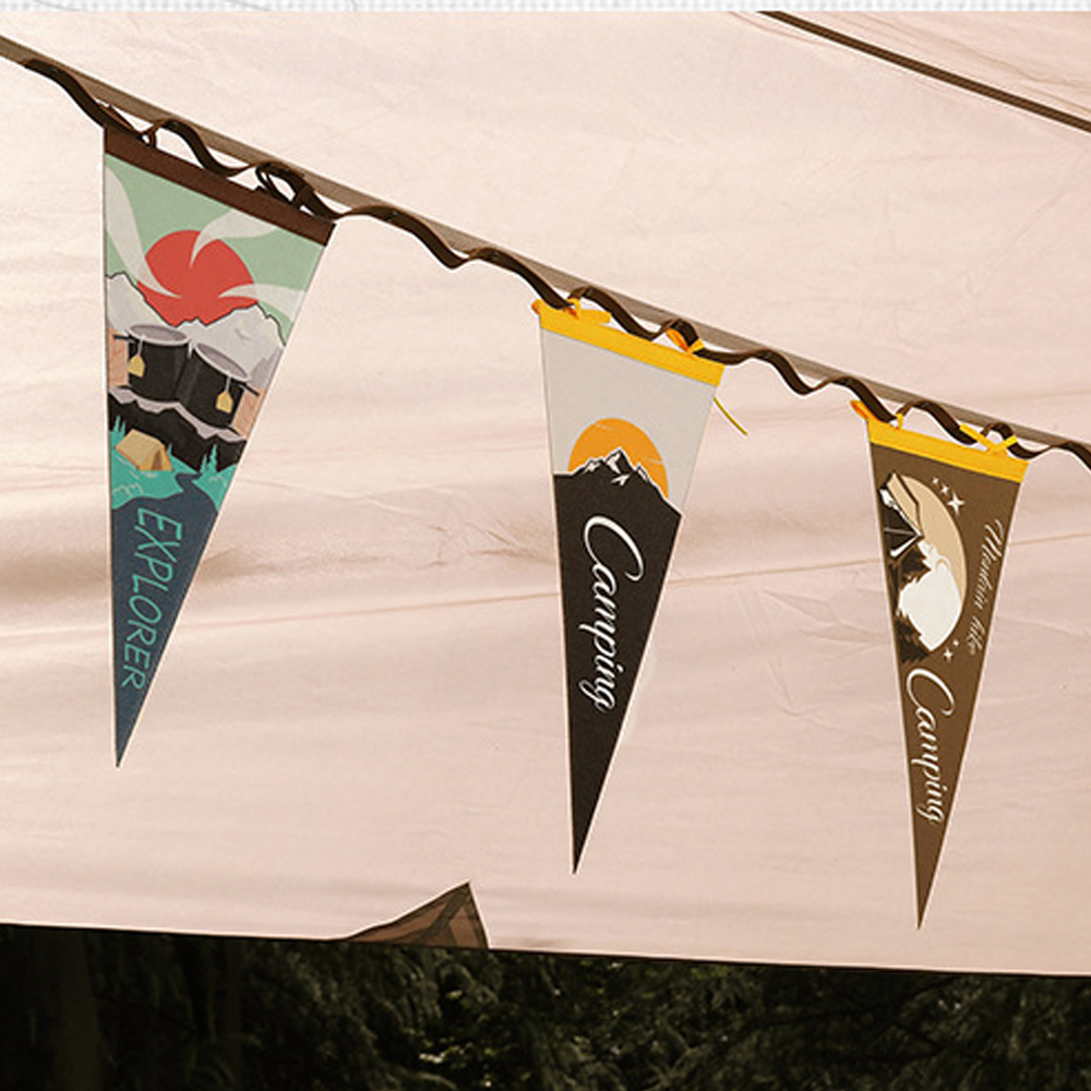 Camp Leader Camping Hanging Flag - Camp Ground