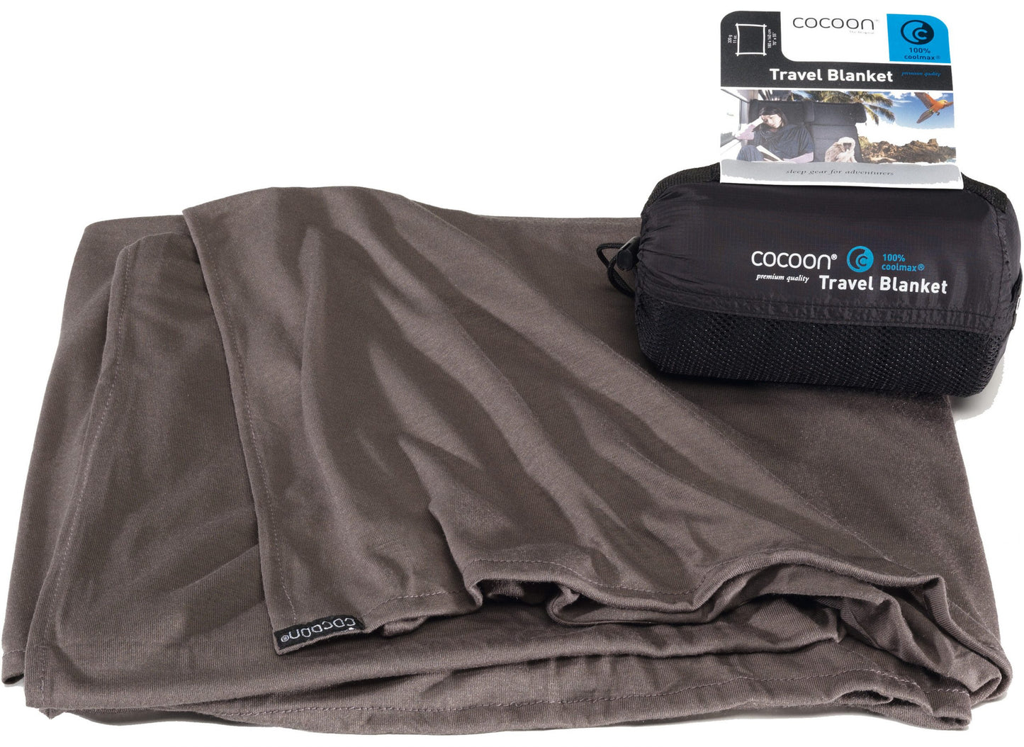 Cocoon Coolmax Travel Blanket 180 x140 cm