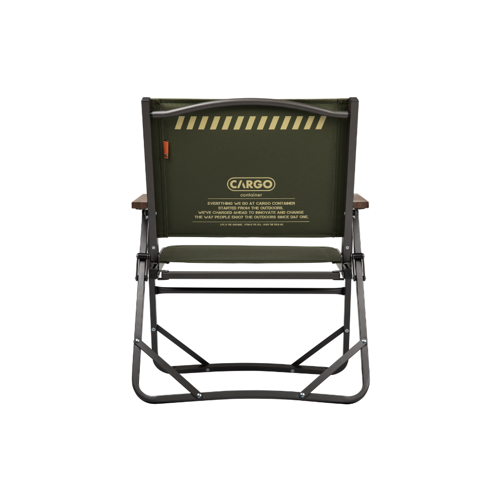 CARGO CONTAINER COSY FOLDING CHAIR ブラック Cargo Container Cosy Folding Chair