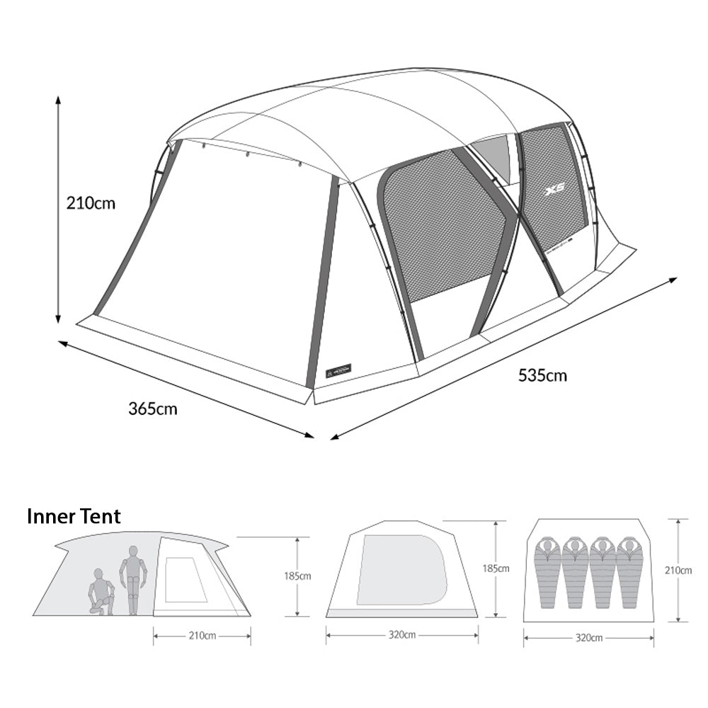 KZM New X-5 Tent