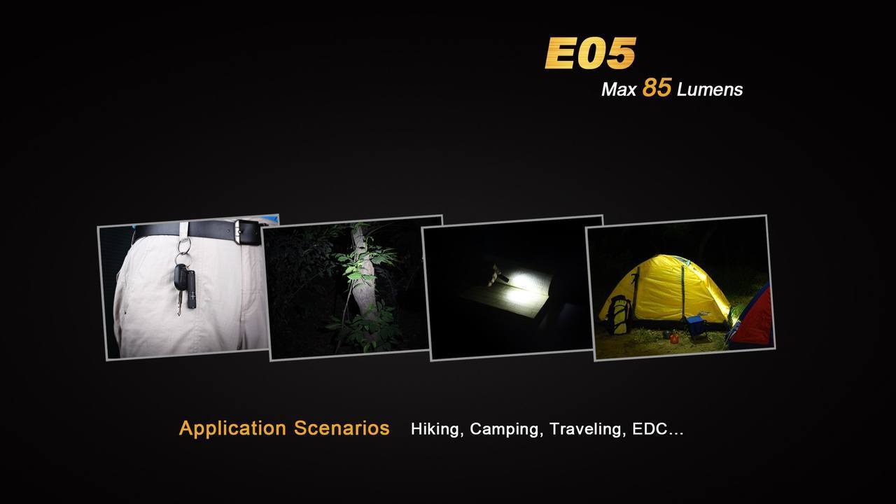 Fenix E05 XP-E2 LED Flashlight