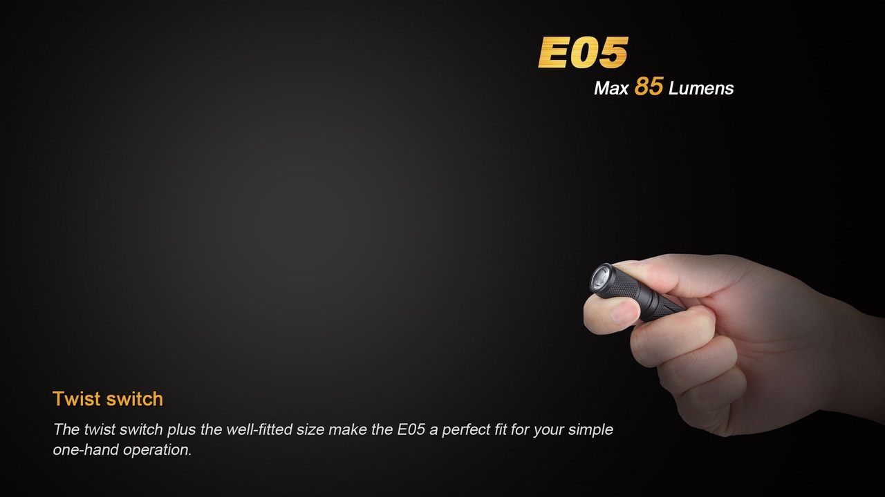 Fenix E05 XP-E2 LED Flashlight