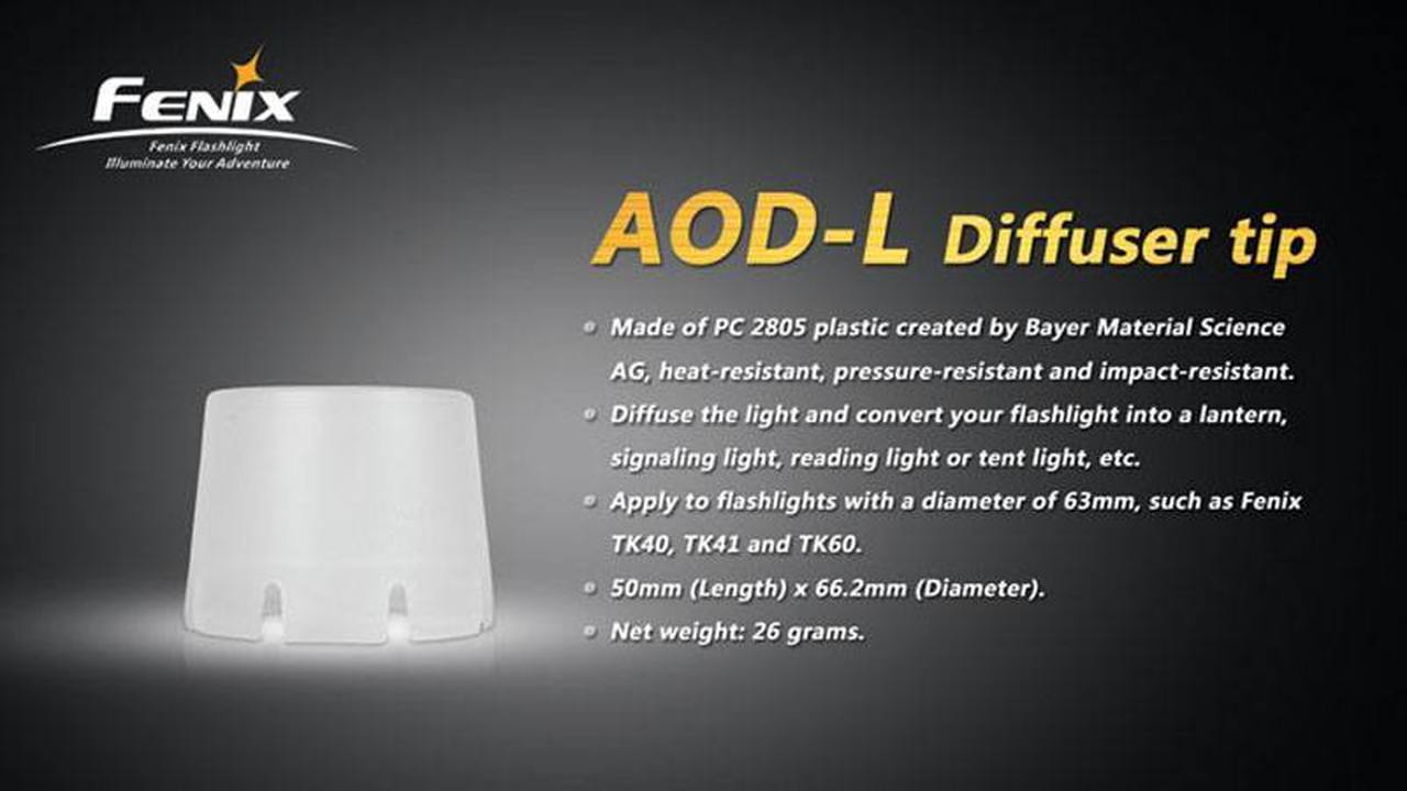 Fenix AOD L Diffuser TK