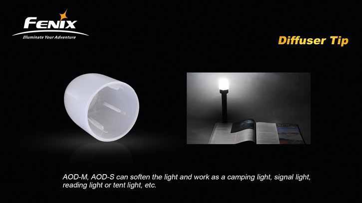 Fenix AOD-S White Diffuser Tip