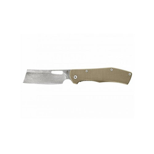 Gerber Flatiron – Desert Tan Folding Cleaving Knife