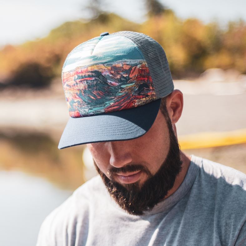 Sunday Afternoon Artist Series Trucker Cap - Grand Canyon