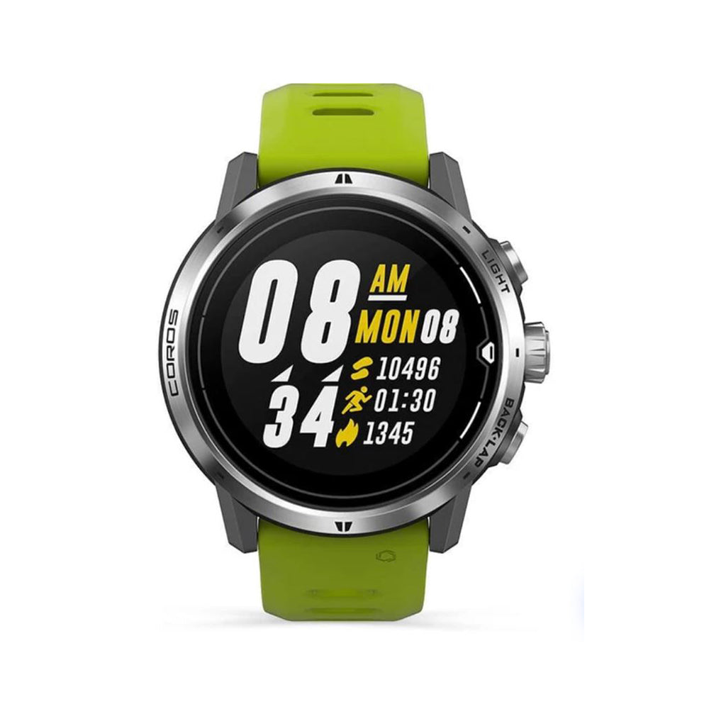 COROS APEX PRO Multisport GPS Watch – Silver